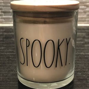 Rae Dunn Other - NEW Rae Dunn SPOOKY Candle With Cedar Lid Rae Dunn Other - NEW Rae Dunn SPOOKY Candle With Cedar Lid